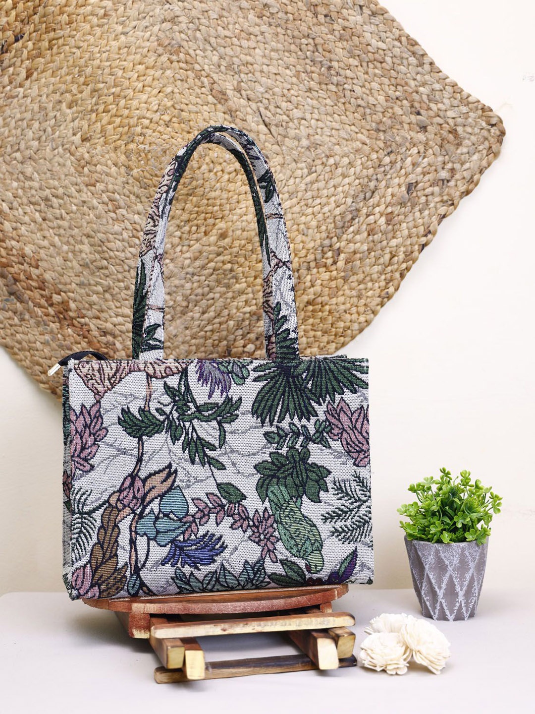 

Bagsy Malone Animal Shopper Tote Bag, Multi