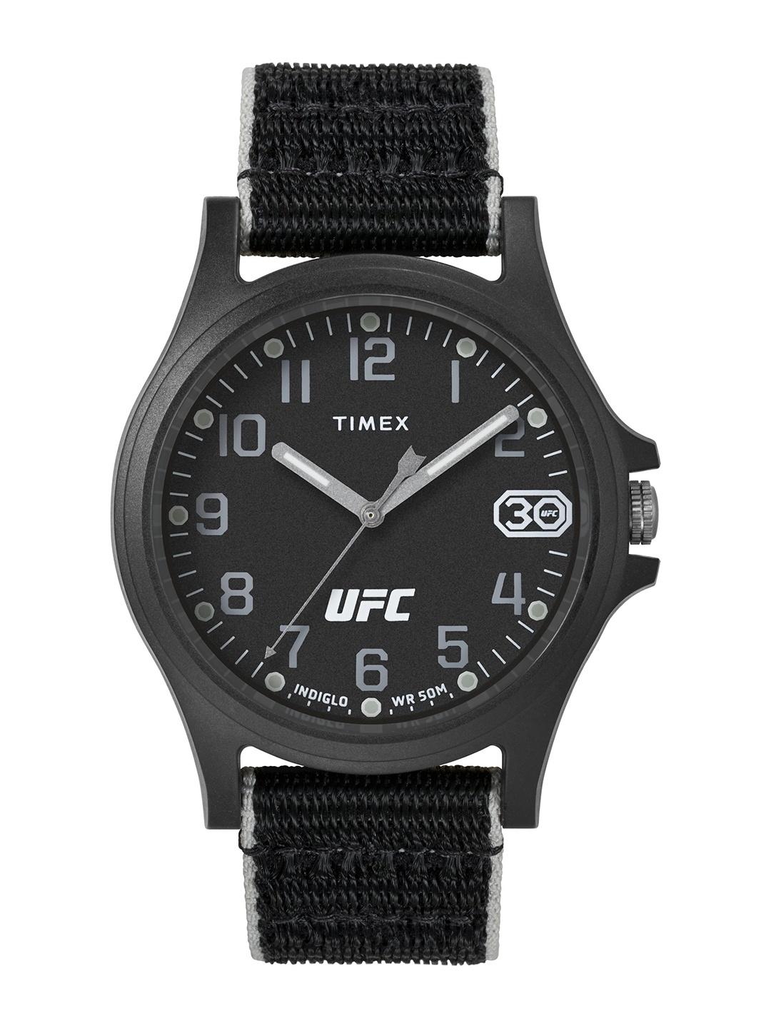 

Timex Men UFC Street Apex Wrap Around Straps Analogue Watch TW2V90800X6, Black