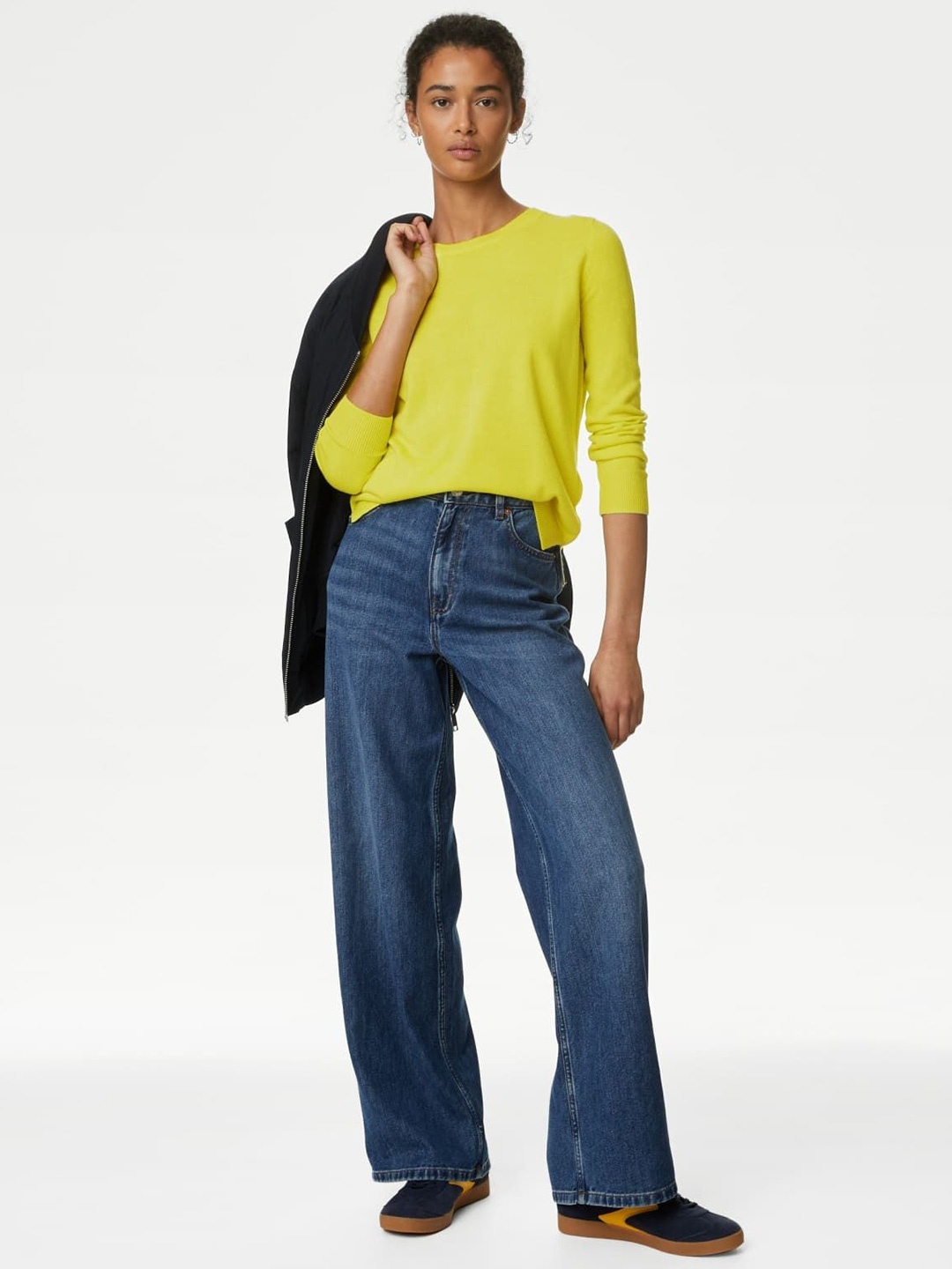 

Marks & Spencer Women Pullover, Lime green