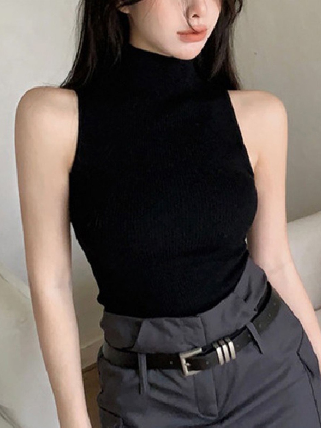 

LULU & SKY Top, Black