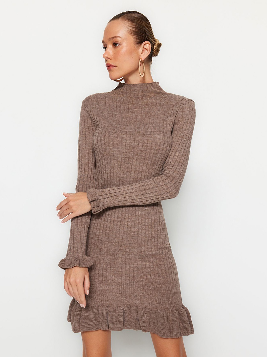 

Trendyol Mini Dress, Brown