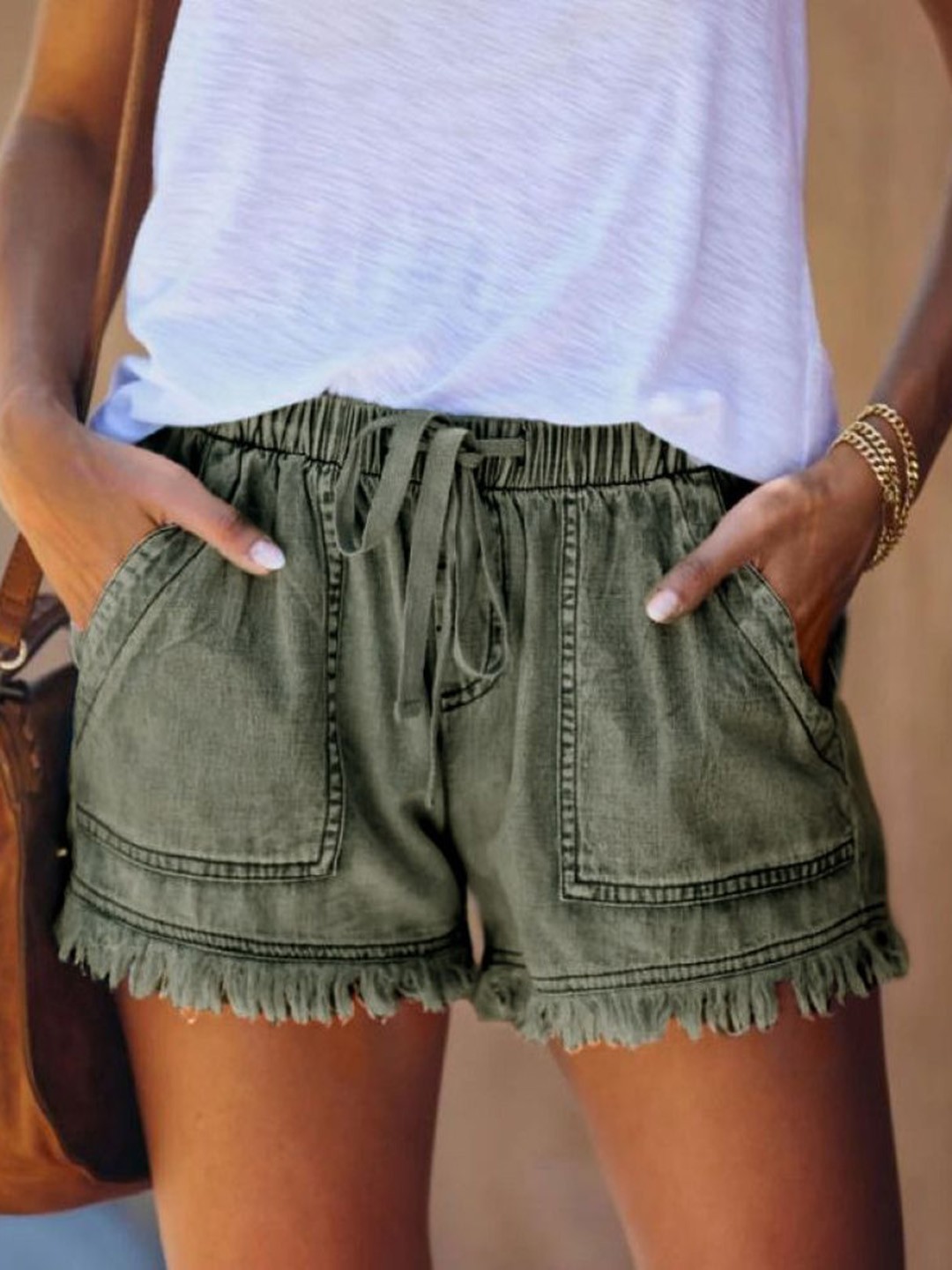 

StyleCast Solid Women Shorts, Black