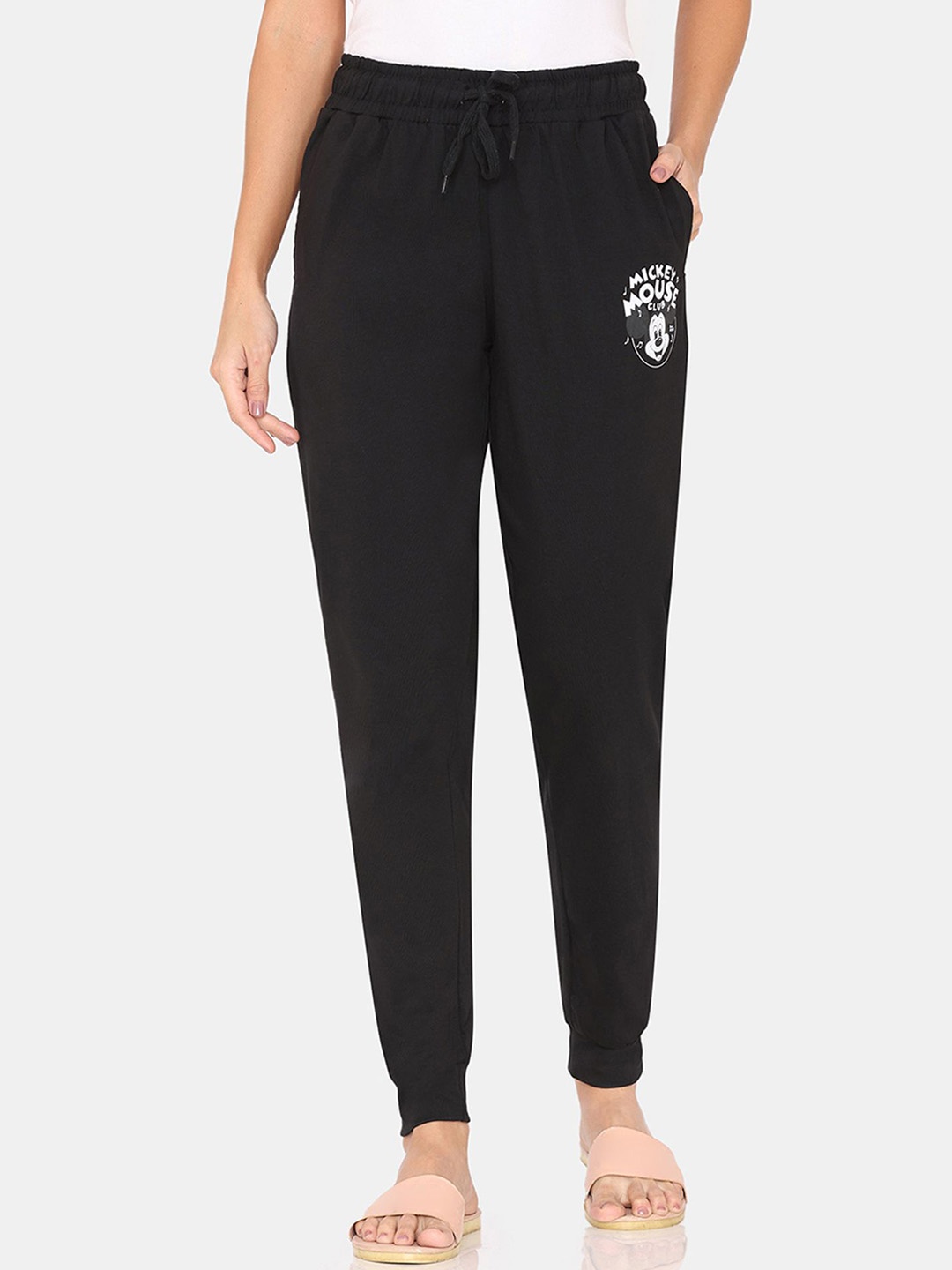

Zivame Pure Cotton Lounge Pant, Black