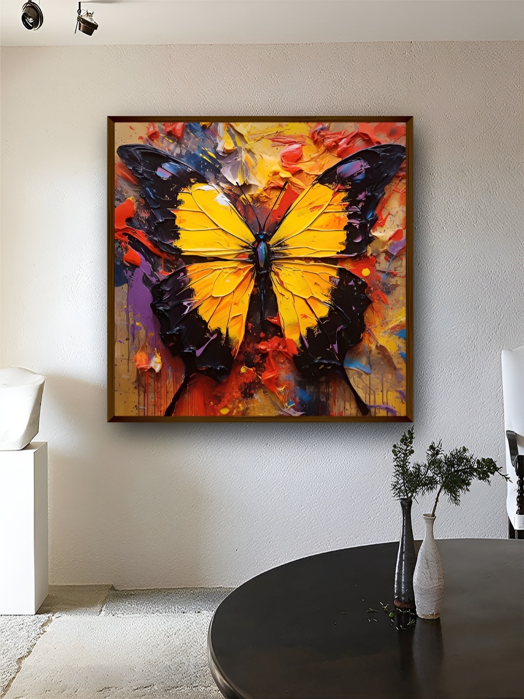 

Artsense Yellow & Red Canvas Wall Art