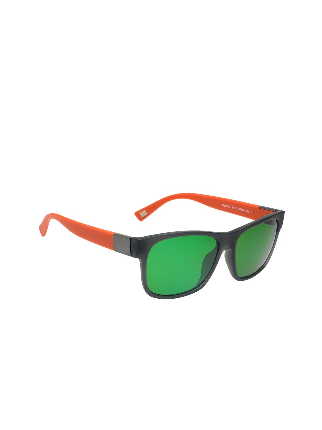 

MINI Cooper Unisex Square Sunglasses with UV Protected Lens- M38002-181P S.GRN 57, Green