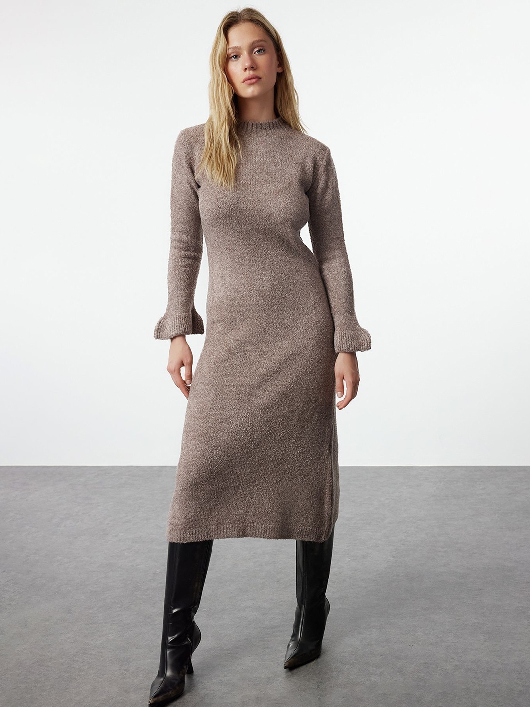 

Trendyol Midi Dress, Grey