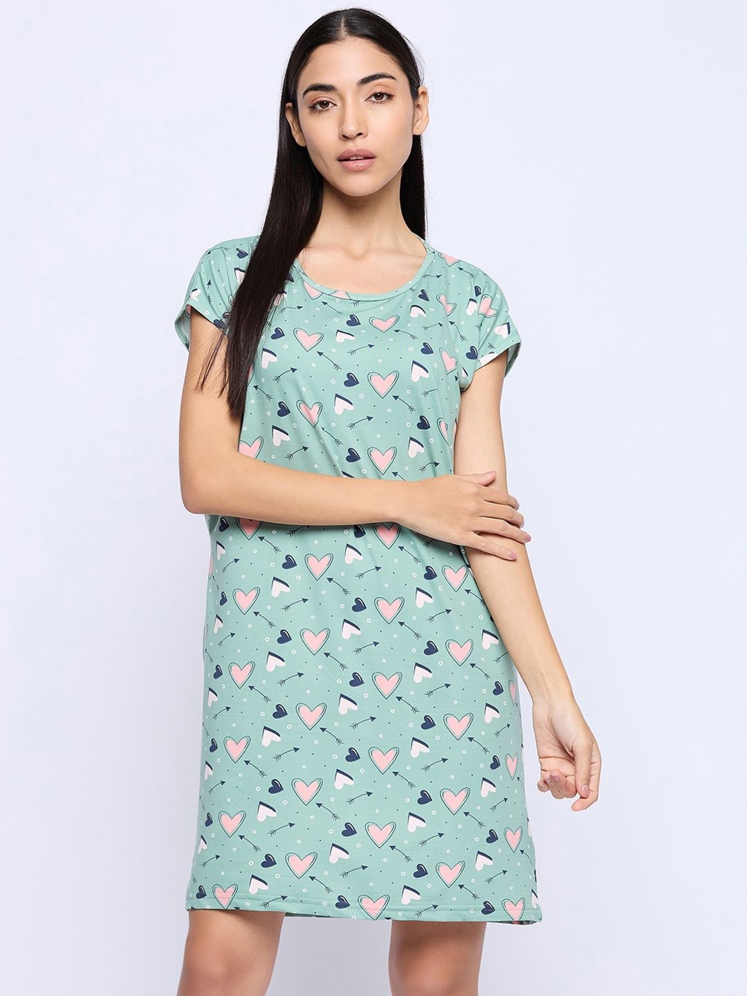 

Camey Women Nightdress, Green