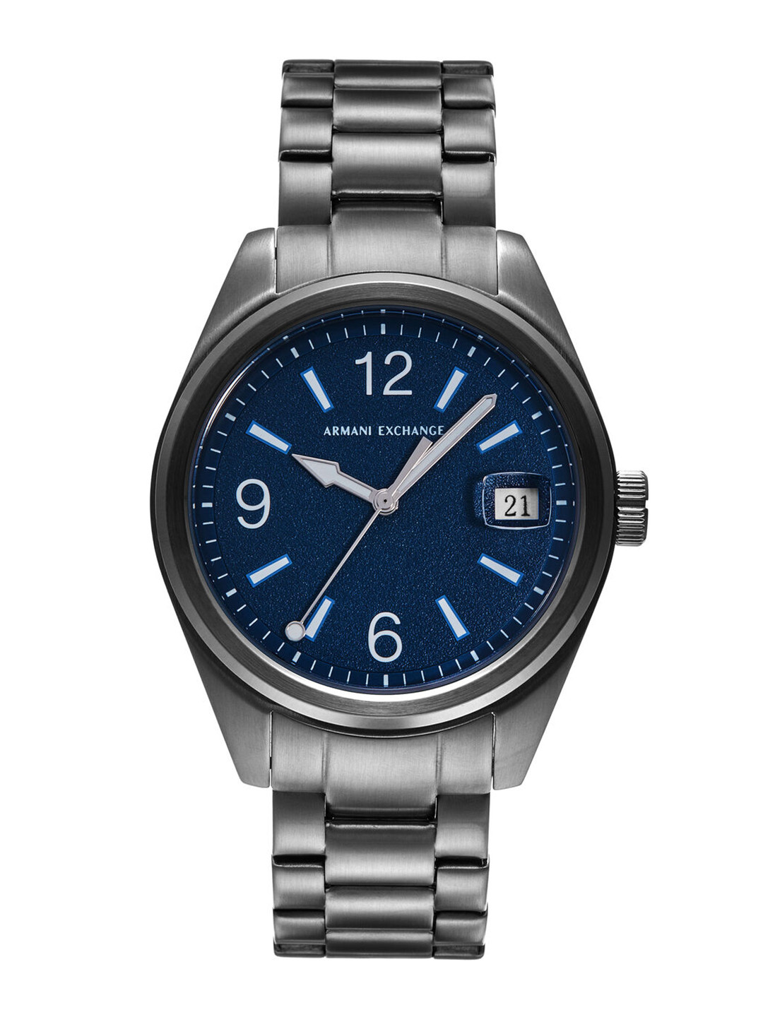 

Armani Exchange Men Bracelet Style Analogue Watch AX1421I-Grey, Blue