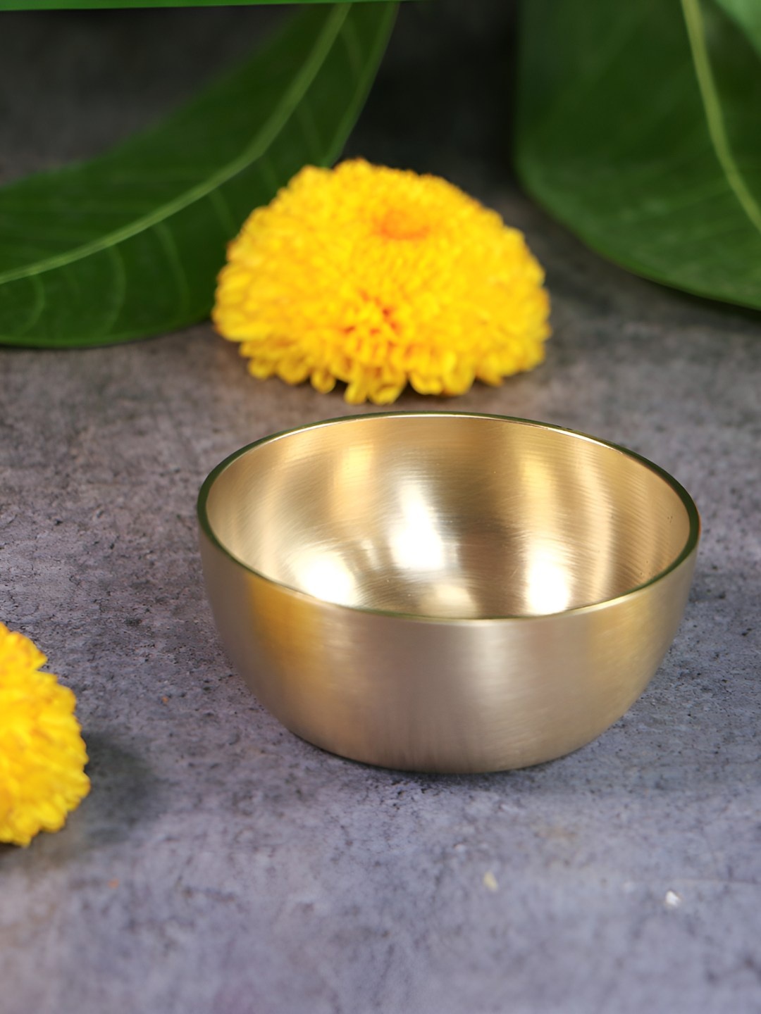 

Ambi Home Gold-Toned Small Dip Bowl