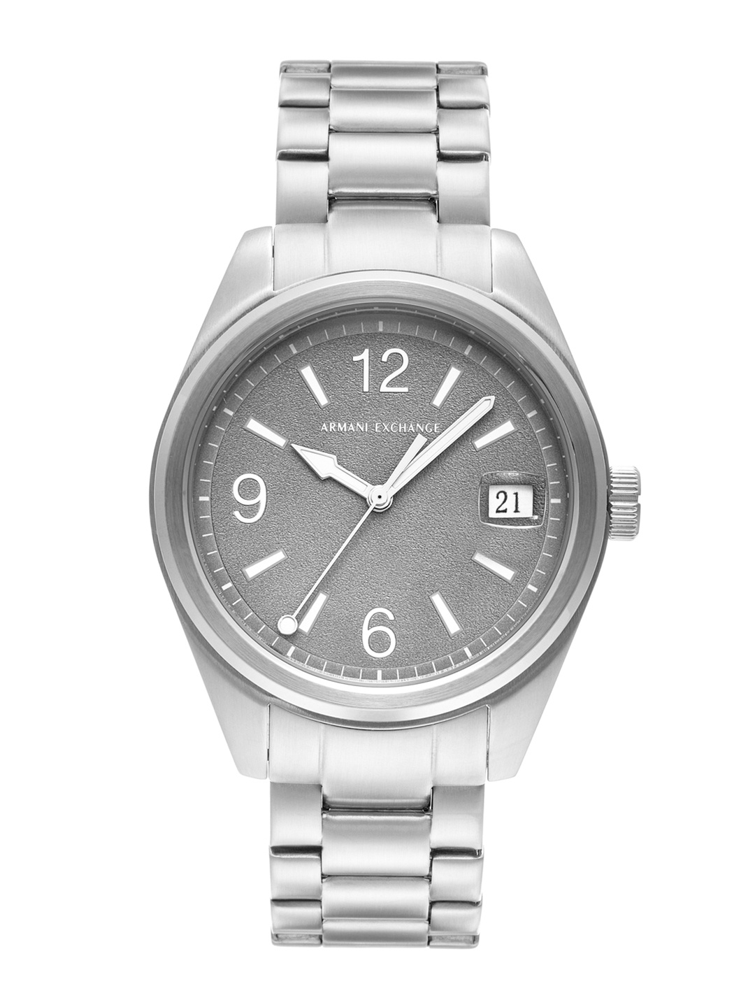 

Armani Exchange Men Bracelet Style Analogue Watch AX1420I-Silver, Grey