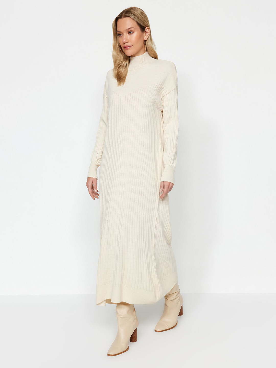 

Trendyol A-Line Maxi Dress, White
