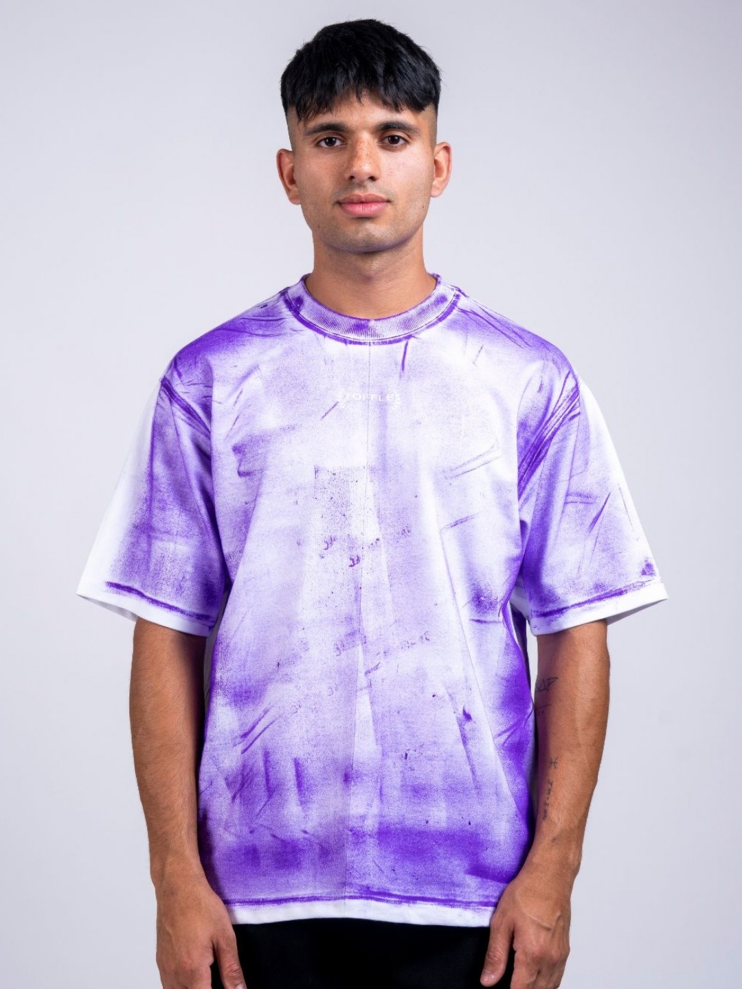 

TOFFLE Unisex Printed T-shirt, Purple