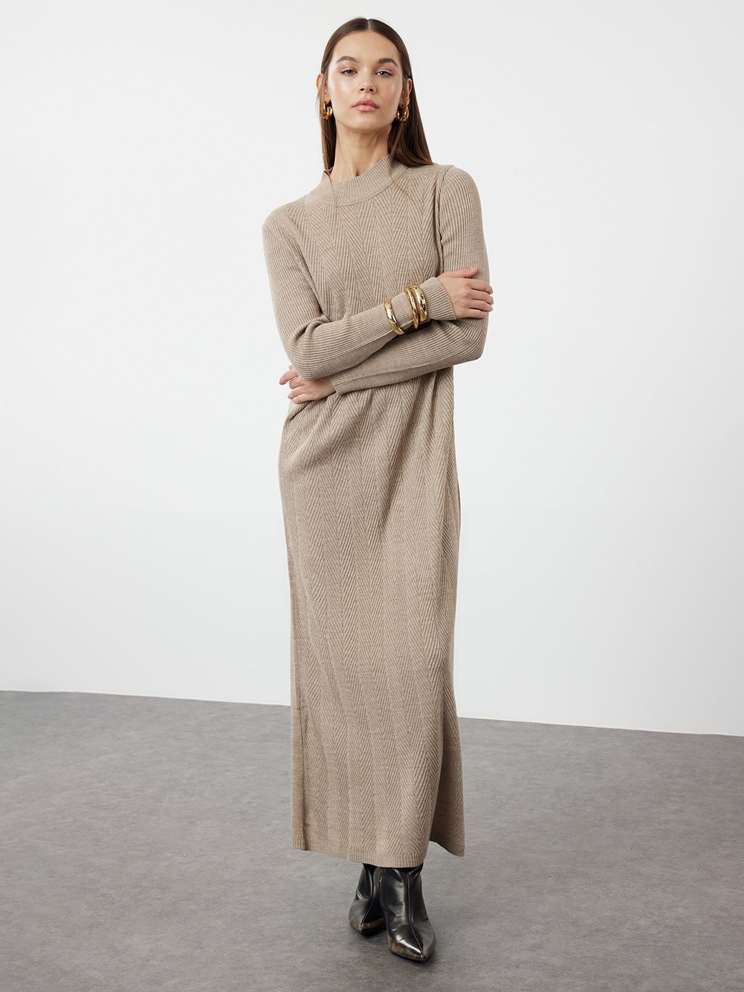 

Trendyol Maxi Dress, Brown