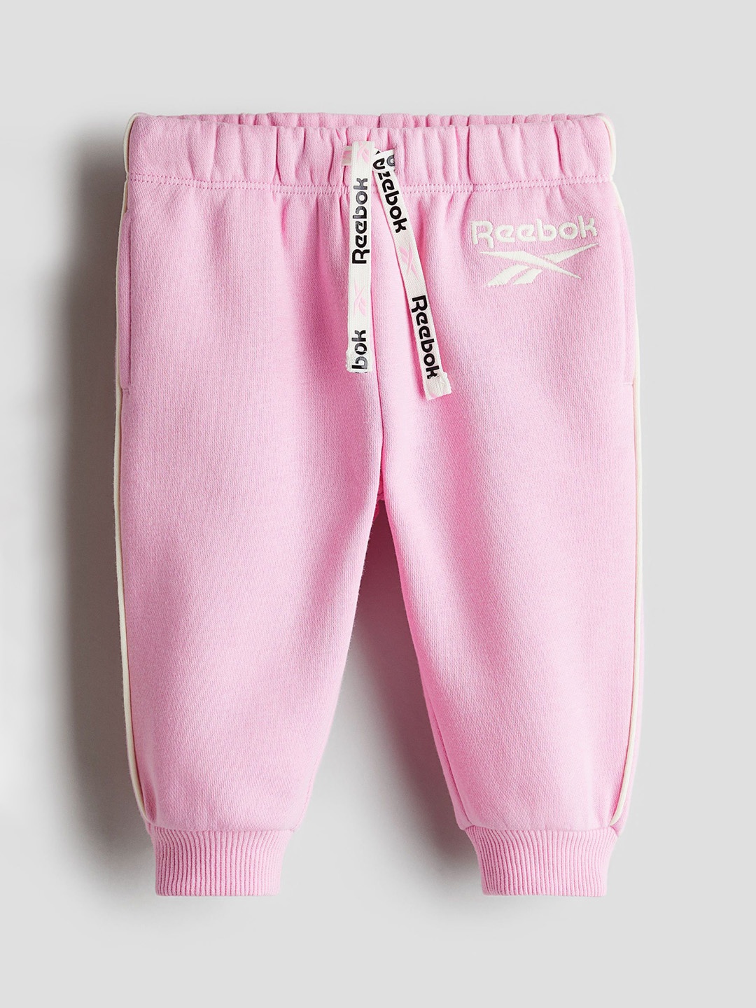 

H&M x Reebok Girls Text Motif Joggers, Pink