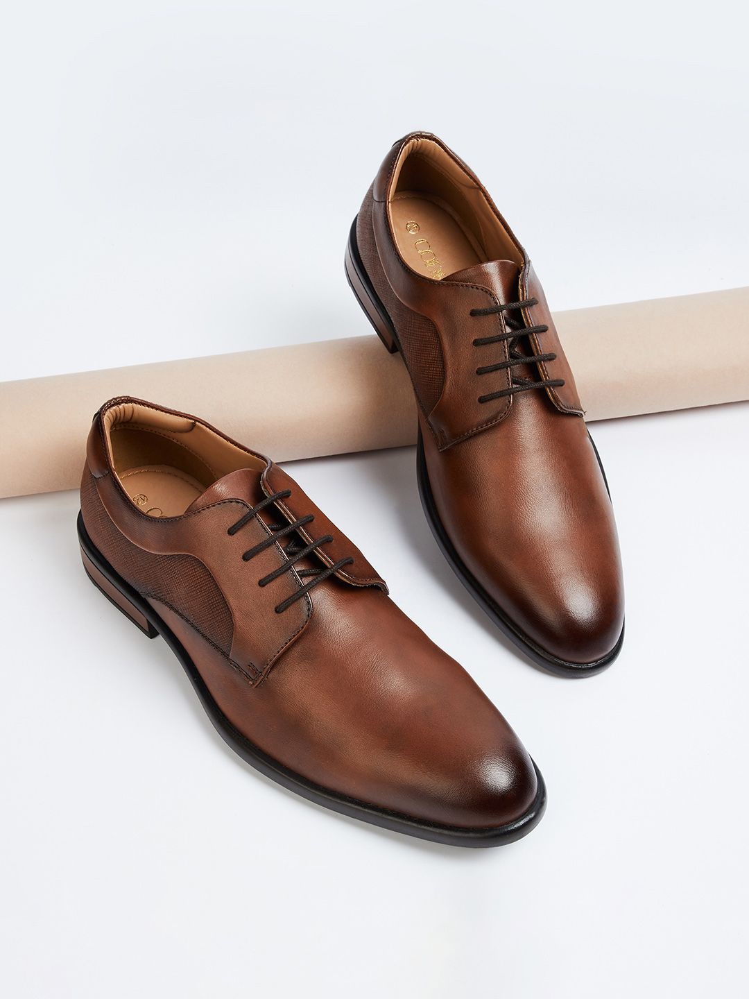 

CODE by Lifestyle Men Smart Casual Derbys, Tan