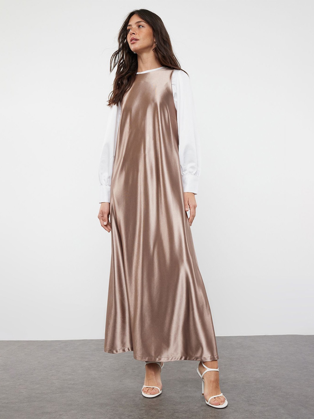 

Trendyol Maxi Dress, Beige
