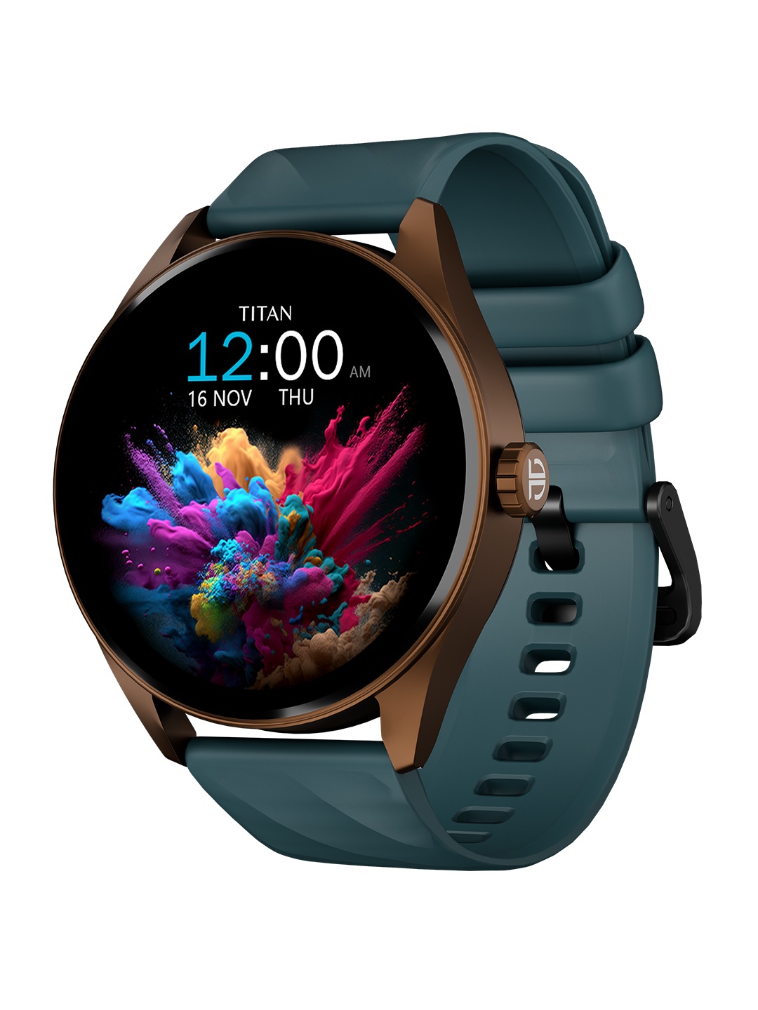 

Titan Crest 1.43" Amoled Display Smartwatch, Teal