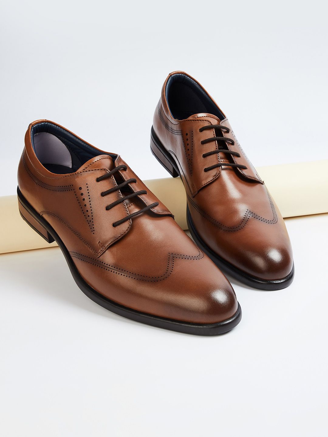 

CODE by Lifestyle Men Smart Casual Derbys, Tan