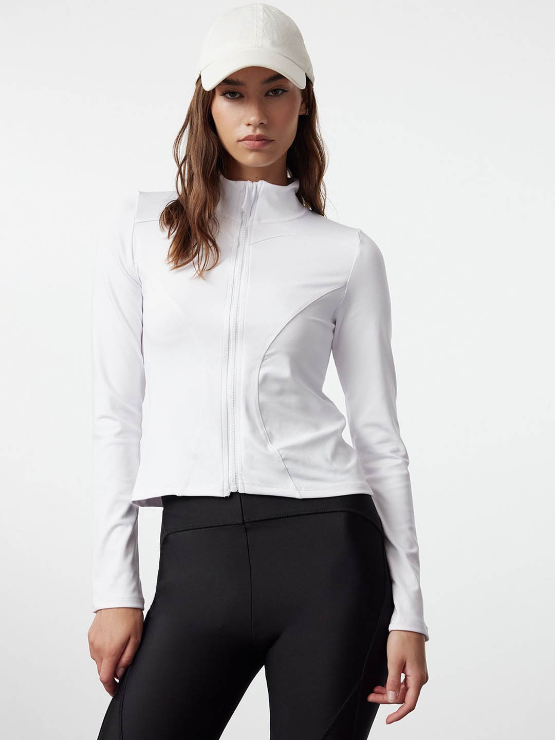 

Trendyol Women Crop Tailored Jacket, Na