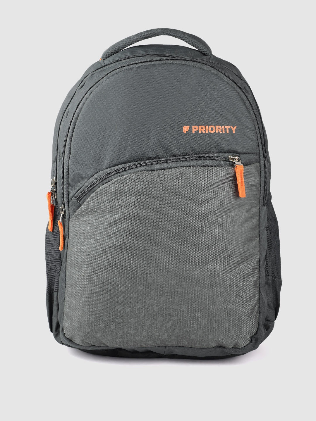 

Priority Unisex Brand Logo Detail Laptop Backpack - 38 L, Grey