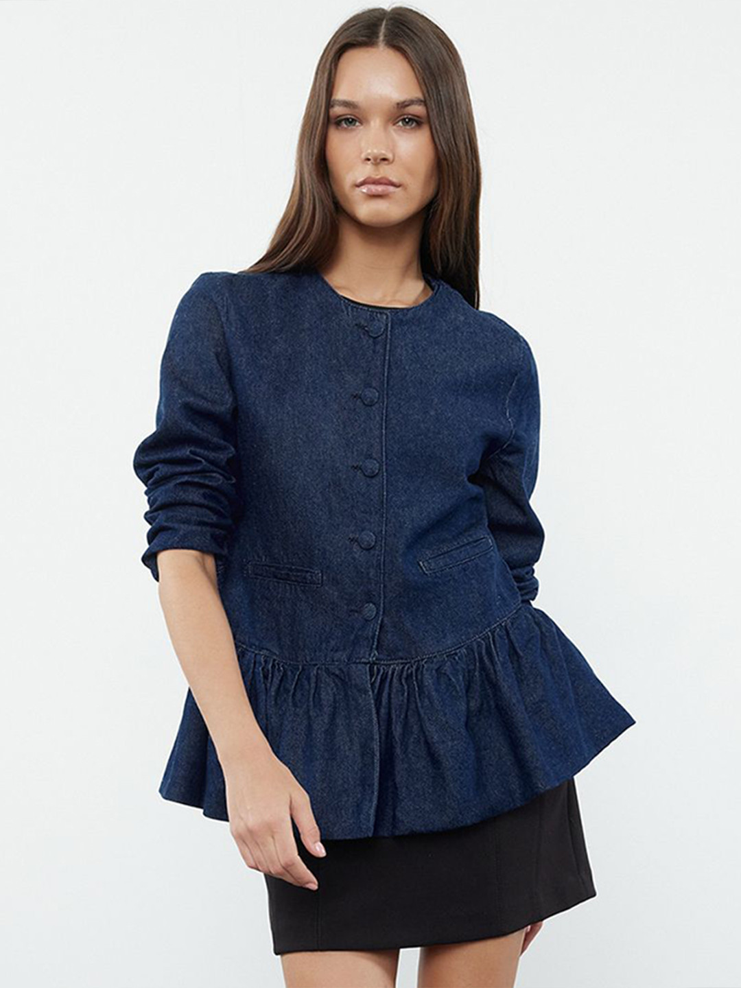 

Trendyol Women Longline Tailored Jacket, Na