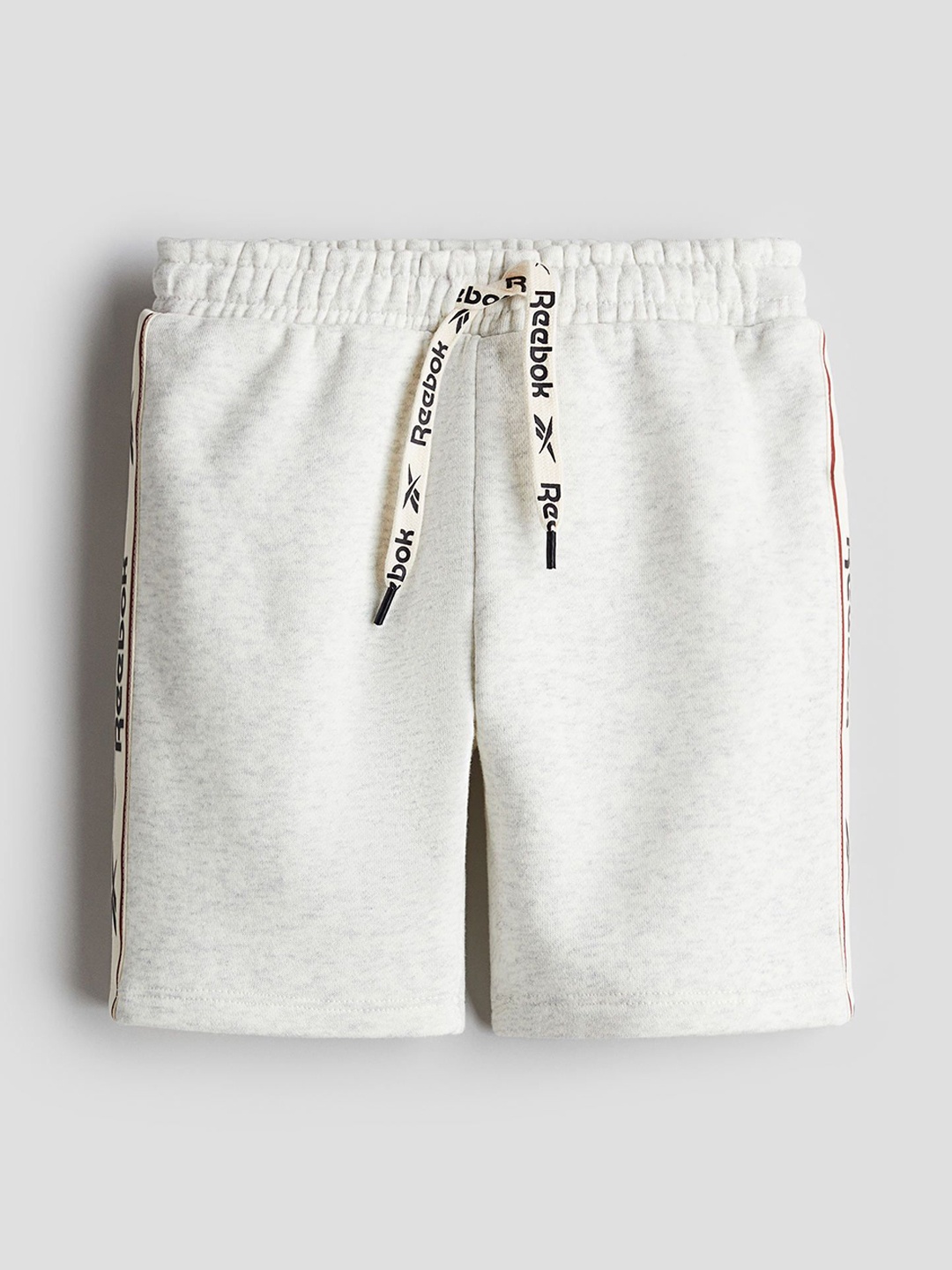 

H&M x Reebok Boys Printed Sweatshirt Shorts, Grey melange