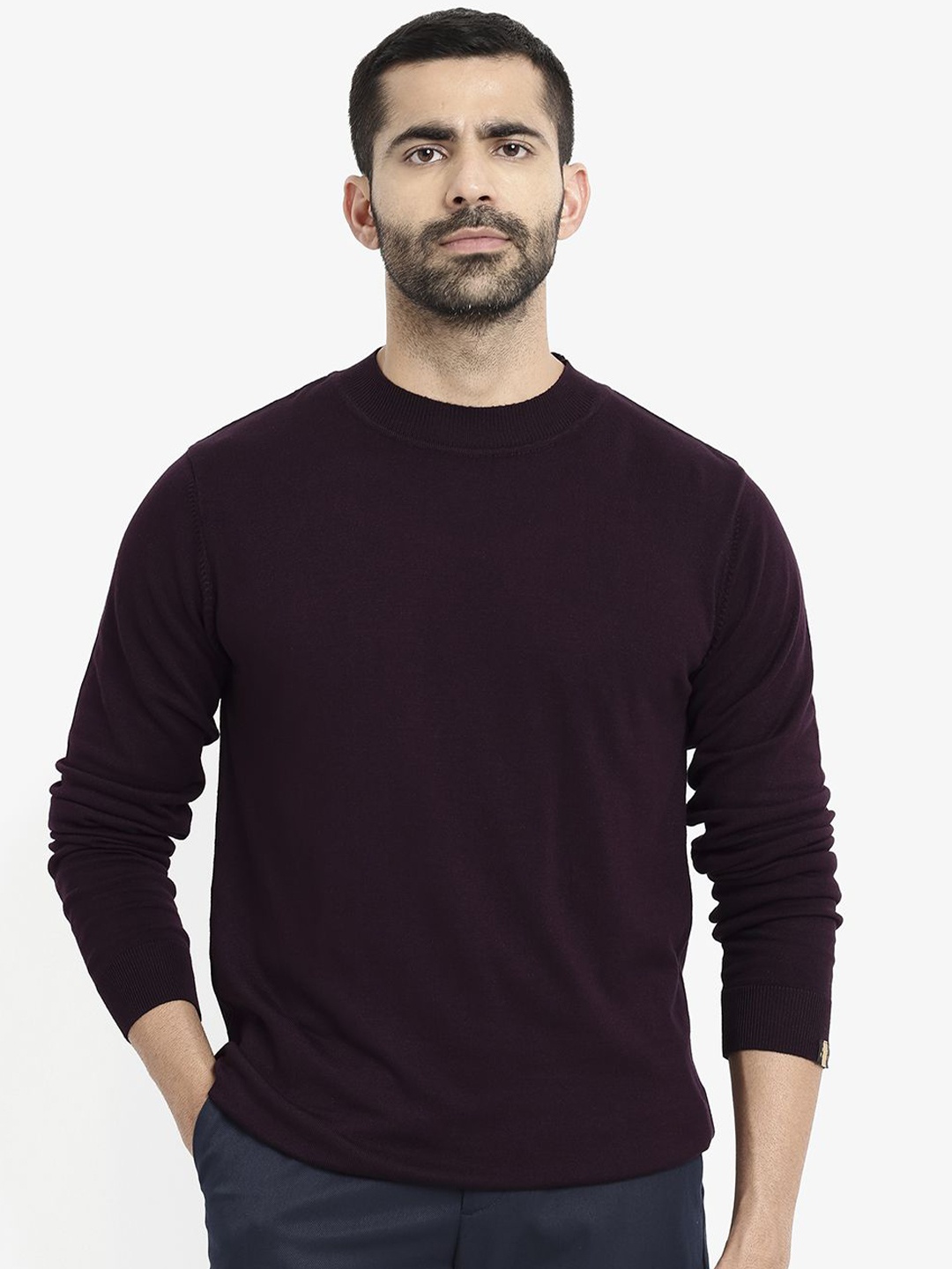 

RARE RABBIT Men Pullover, Purple