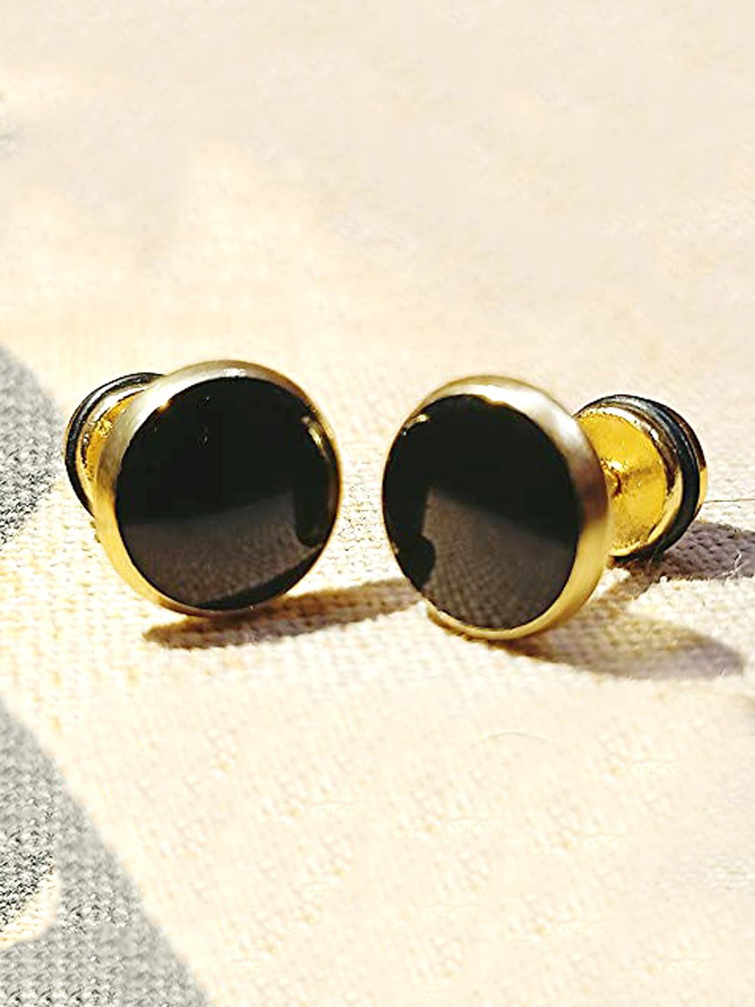 

FIMBUL Men Stainless Steel Classic Studs, Gold