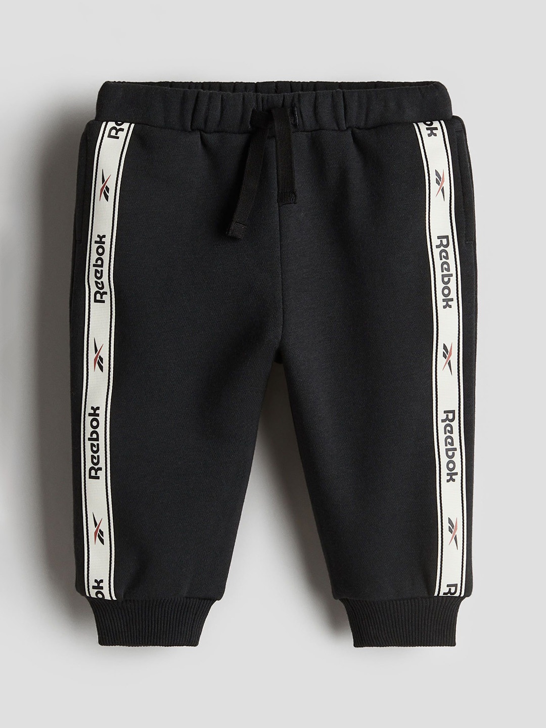 

H&M x Reebok Girls Side Stripe Joggers, Black