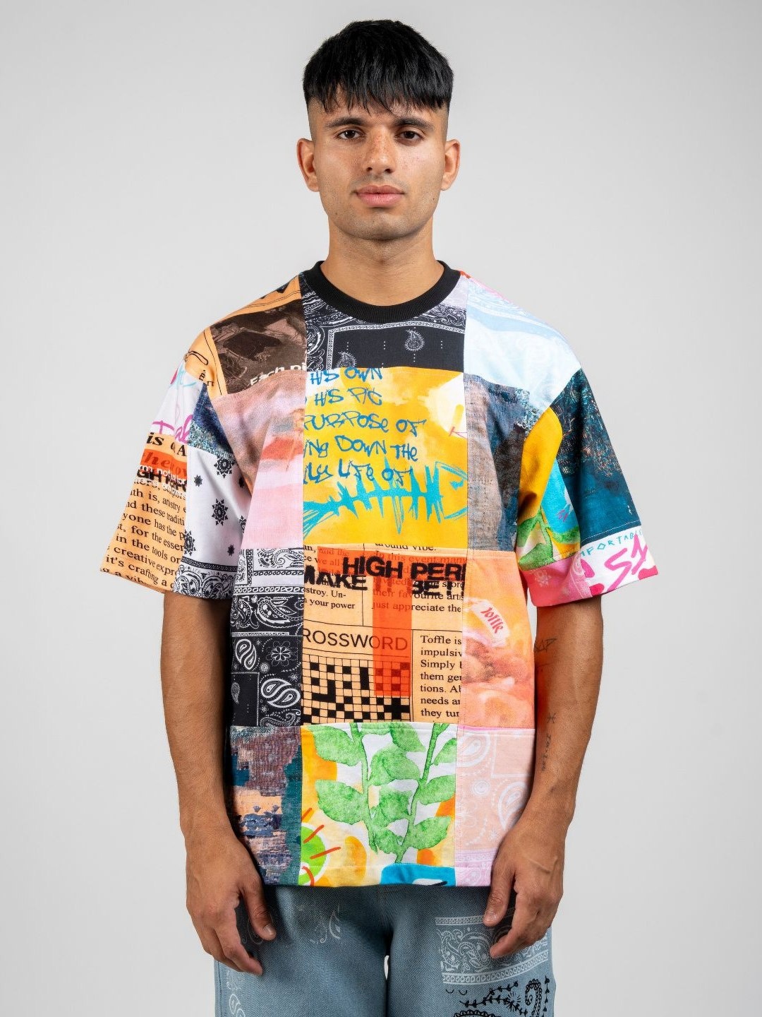 

TOFFLE Unisex Printed T-shirt, Multi