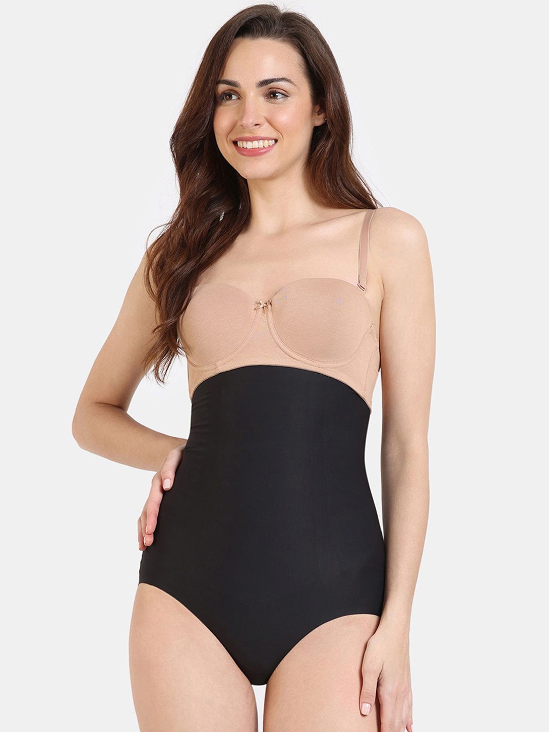 

Zivame High-Waist Shaper Briefs ZI3199COREBLACK, Black