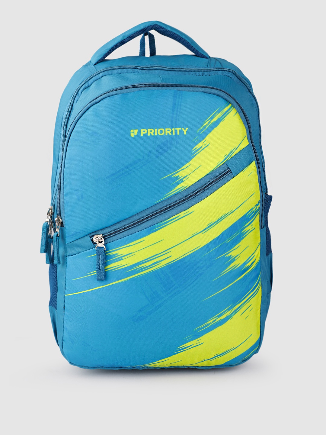 

Priority Unisex Abstract Printed Backpack- 28L, Blue
