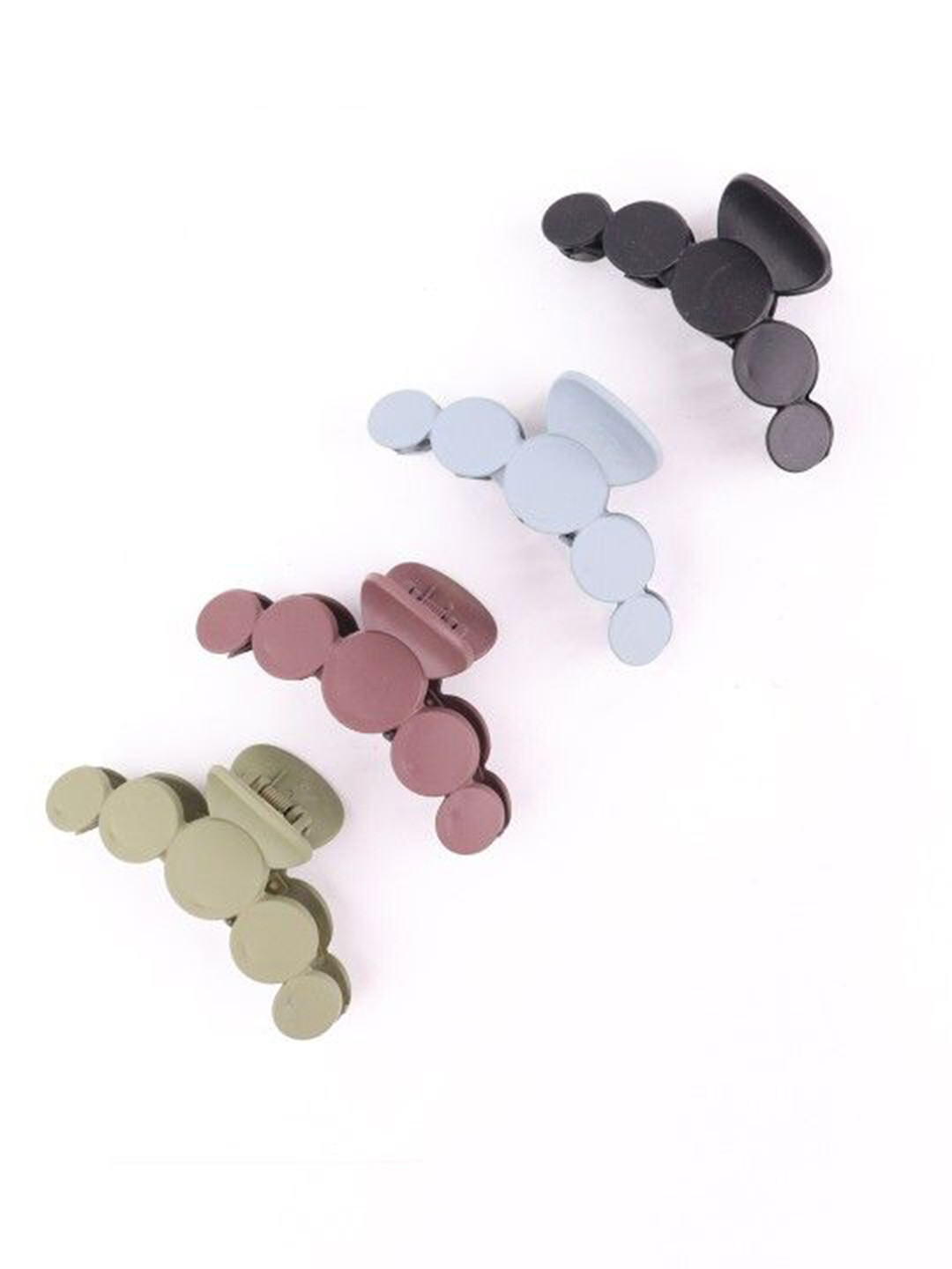 

Xivir Women Set of 4 Claw Clip, Green