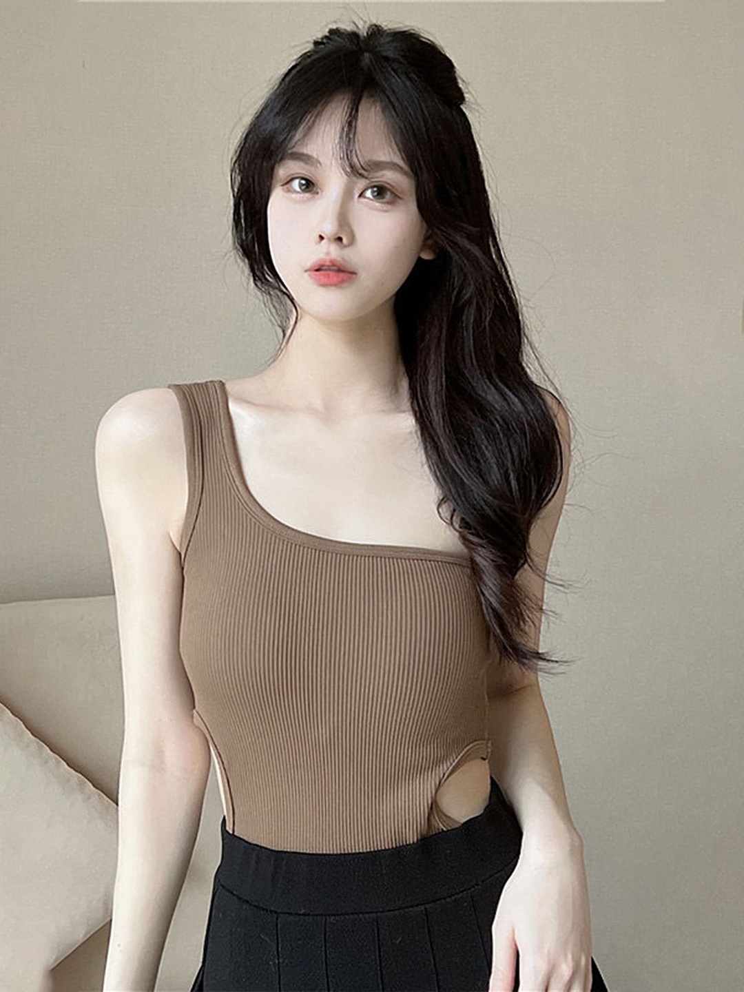 

LULU & SKY Top, Brown