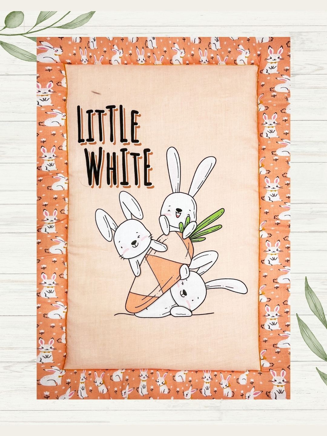 

NEW COMERS Infants Printed Sleeping Mat, Orange