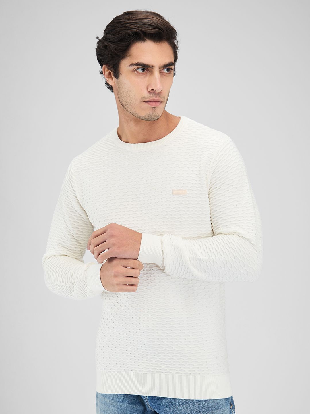 

SPYKAR Men Pullover, White