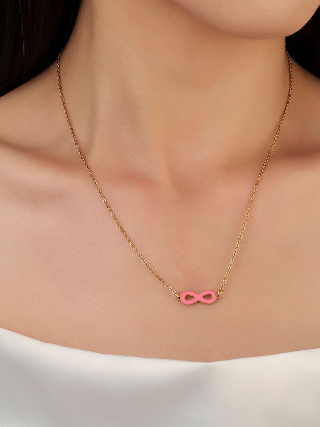 

SALTY Stainless Steel Minimal Necklace, Gold