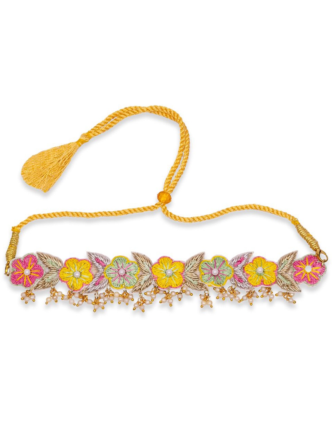 

Aye Candy Girls Pearl-Beaded Necklace, Gold