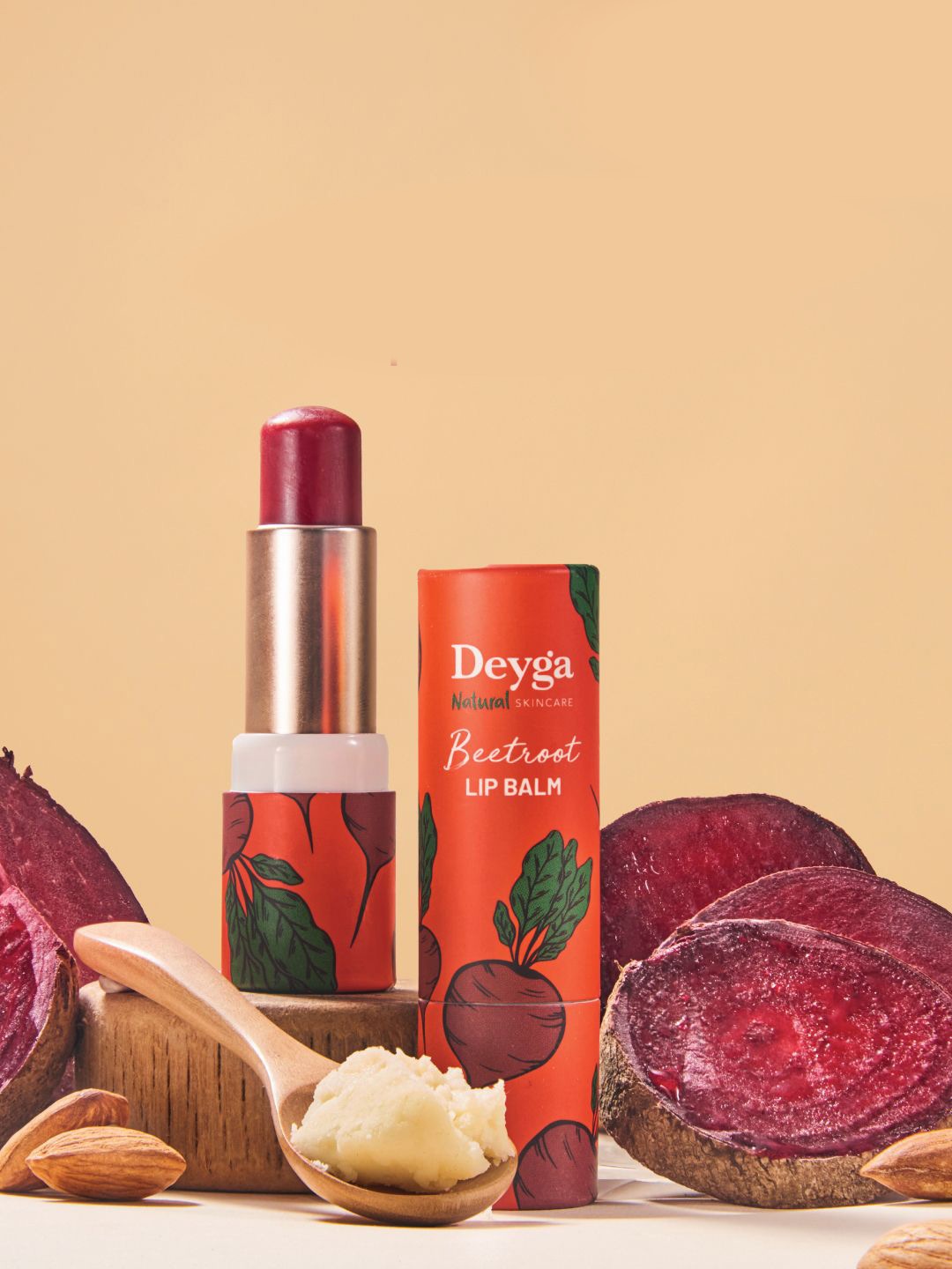 

Deyga Organics Beetroot Stick Lip Balm - 5.5 g, Red
