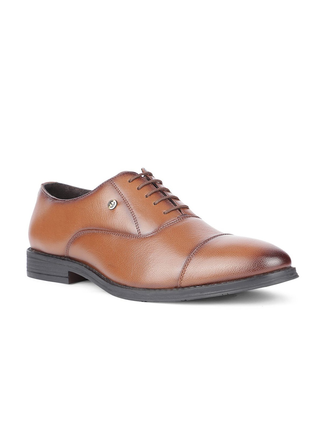 

Liberty S201 04 Men Solid Formal Oxford Shoes, Tan