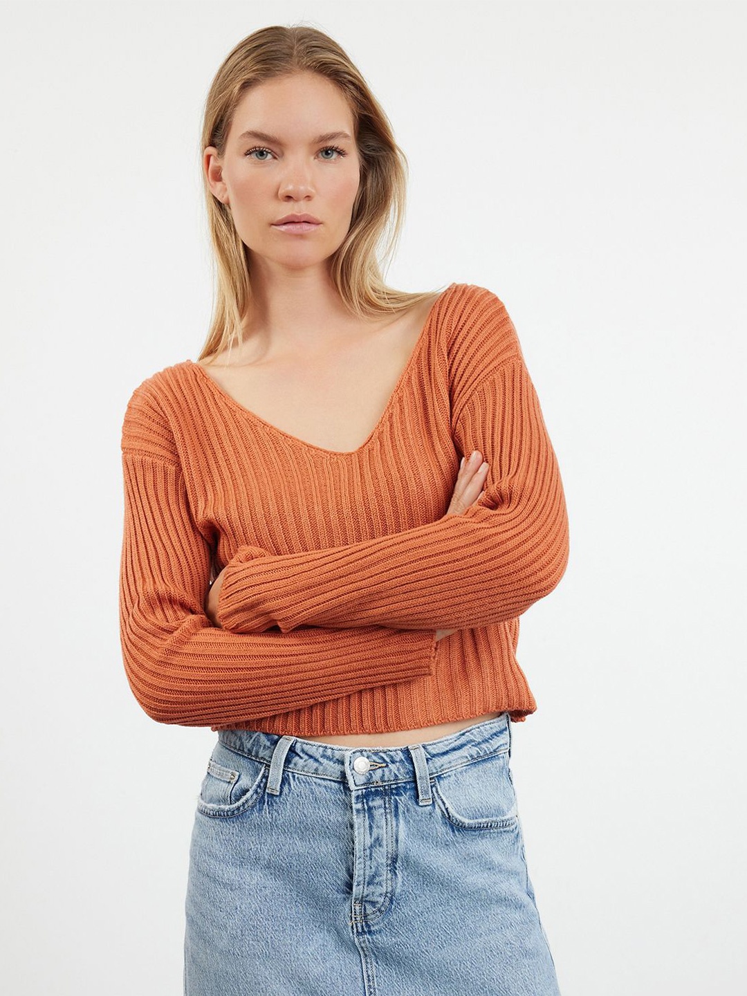 

Trendyol Striped Top, Na