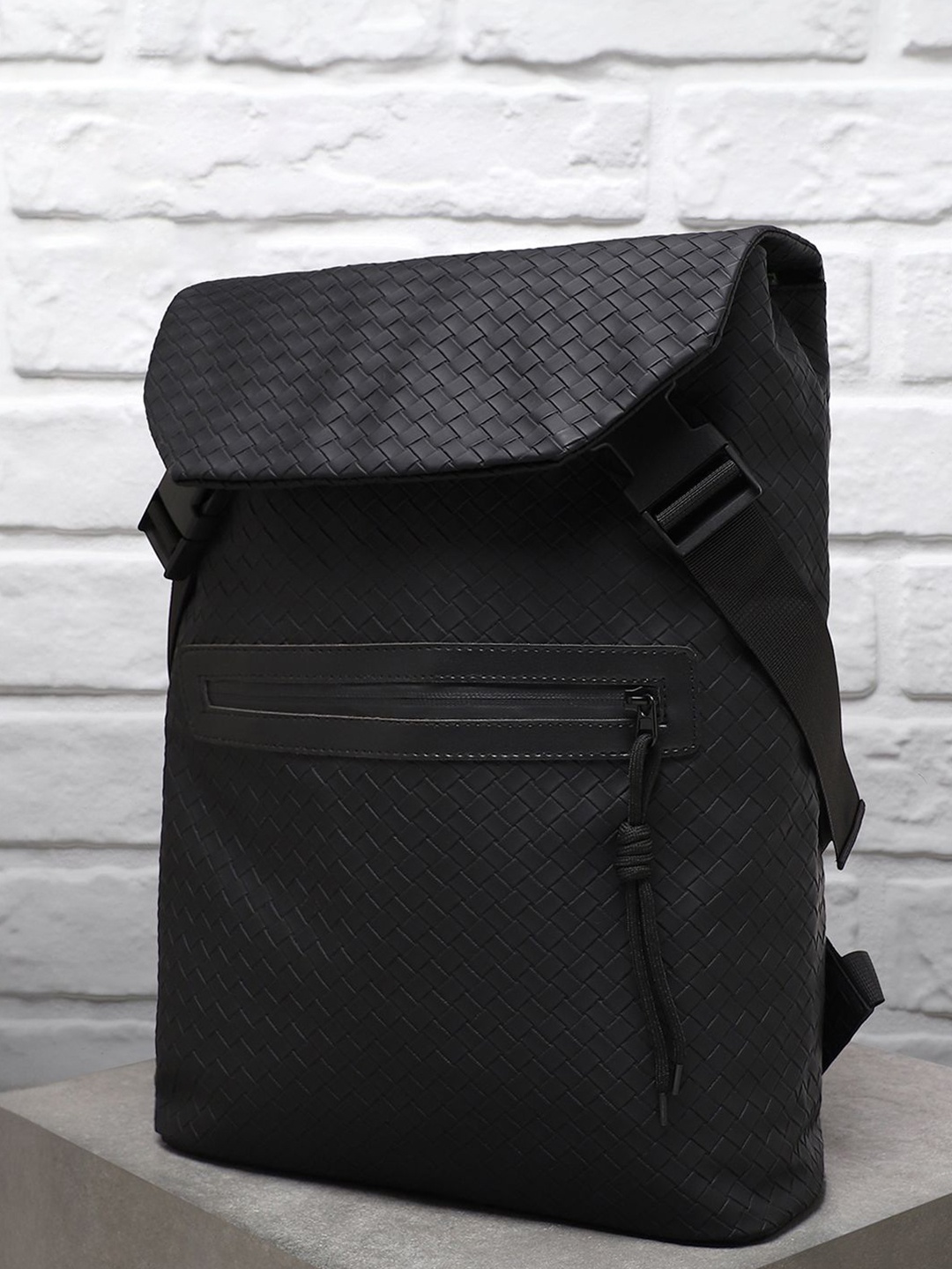 

French Accent Men Backpack, Black