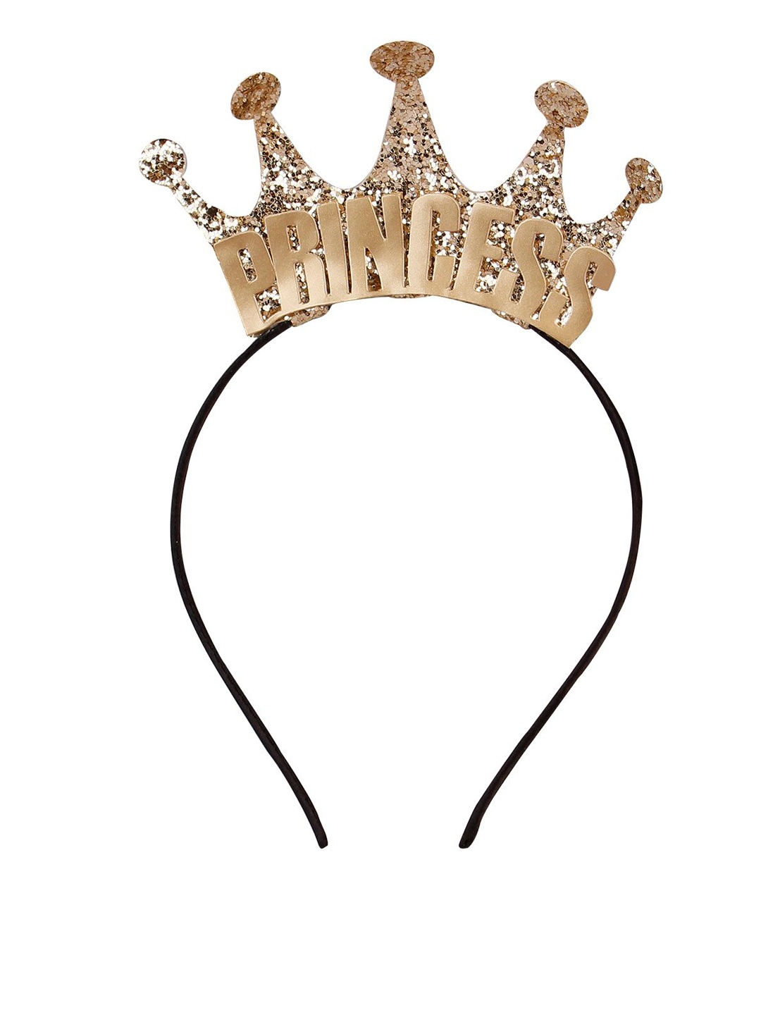 

Aye Candy Girls Embellished Princess Crown Hairband, Gold