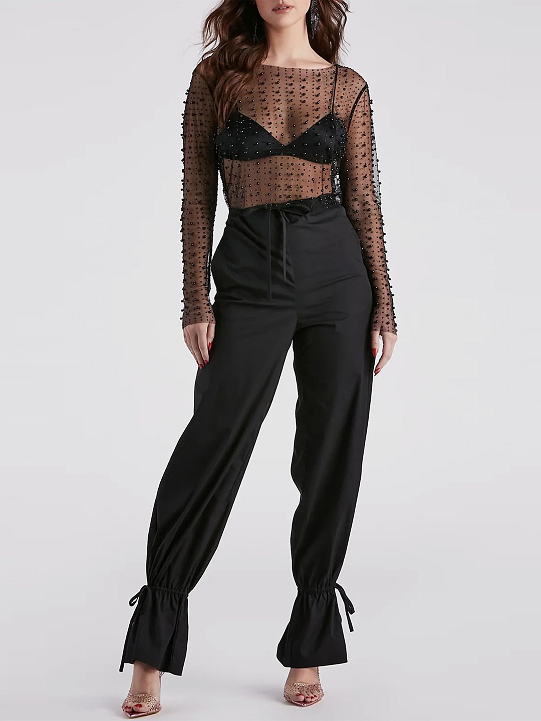 

LULU & SKY Top, Black