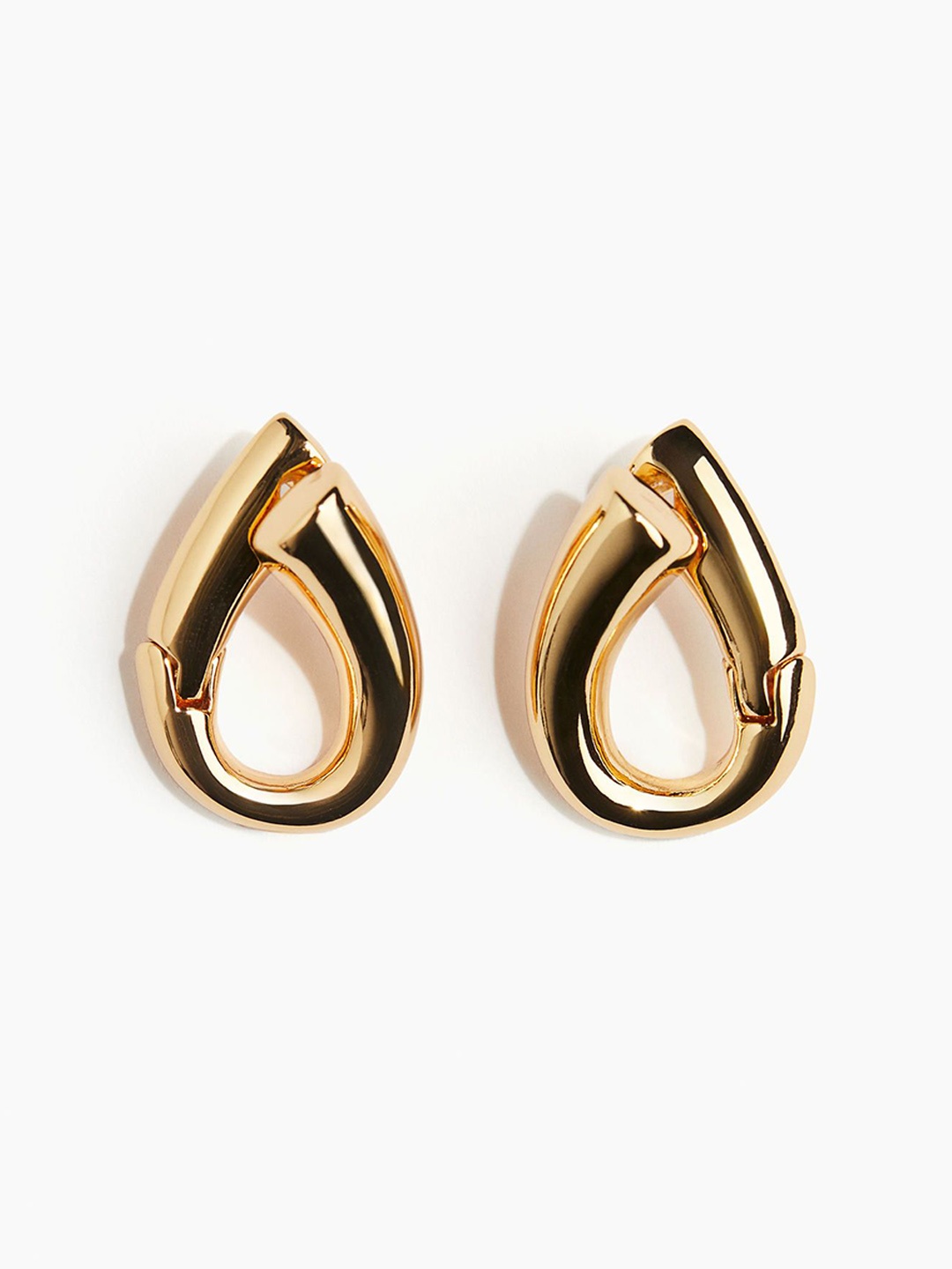 

H&M Gold Plated Hoop Earrings