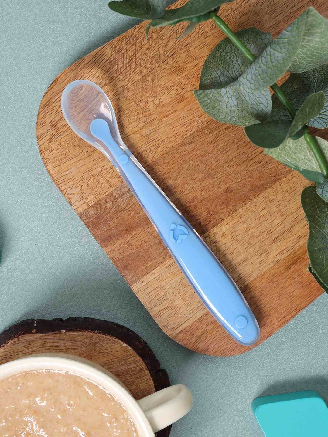 

KICKS & CRAWL Boys Blue Long Silicone Spoon