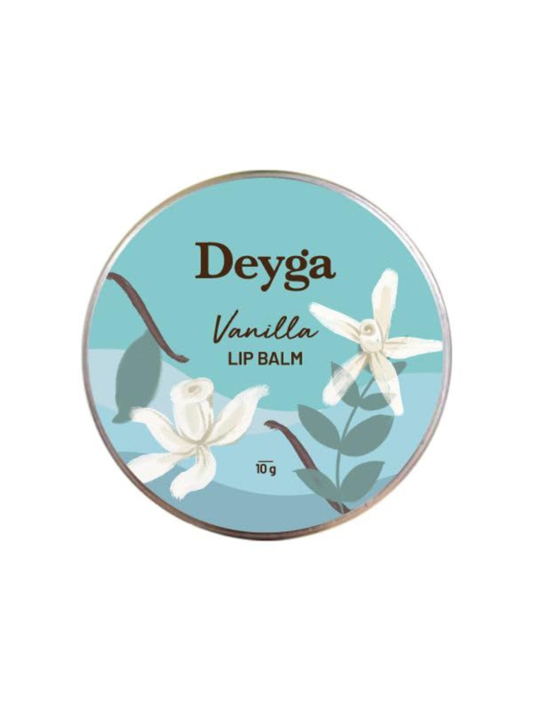

Deyga Organics Vanilla Lip Balm For Dry & Chapped Lips - 10gm, White