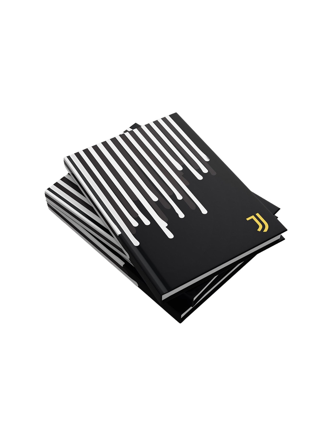 

FanCode Printed Hard Cover A5 Ruled Notebook, Black