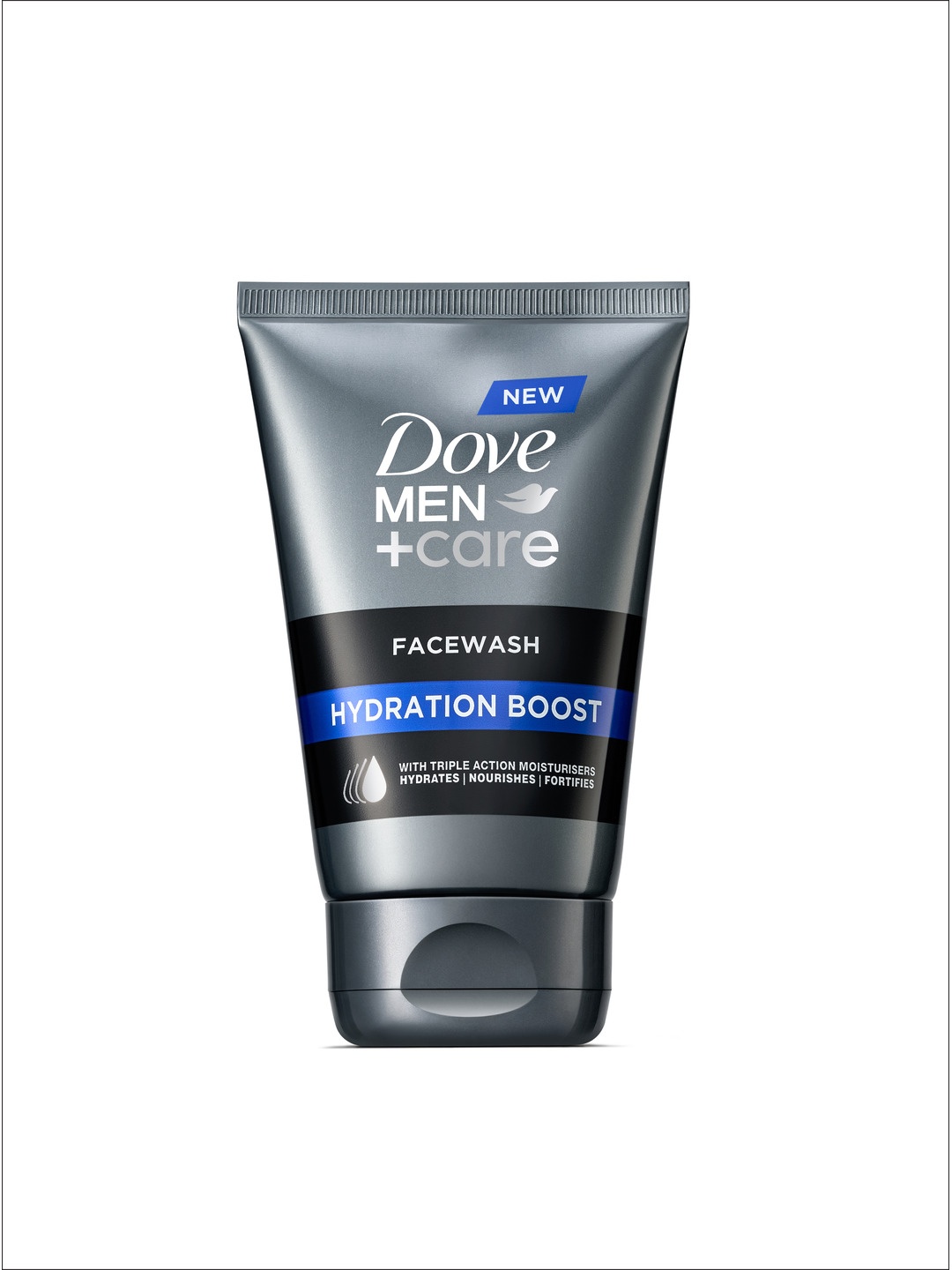 

Dove Men Care Hydration Boost Facewash With Vitamin B3 & Glycerin - 100ml, Grey