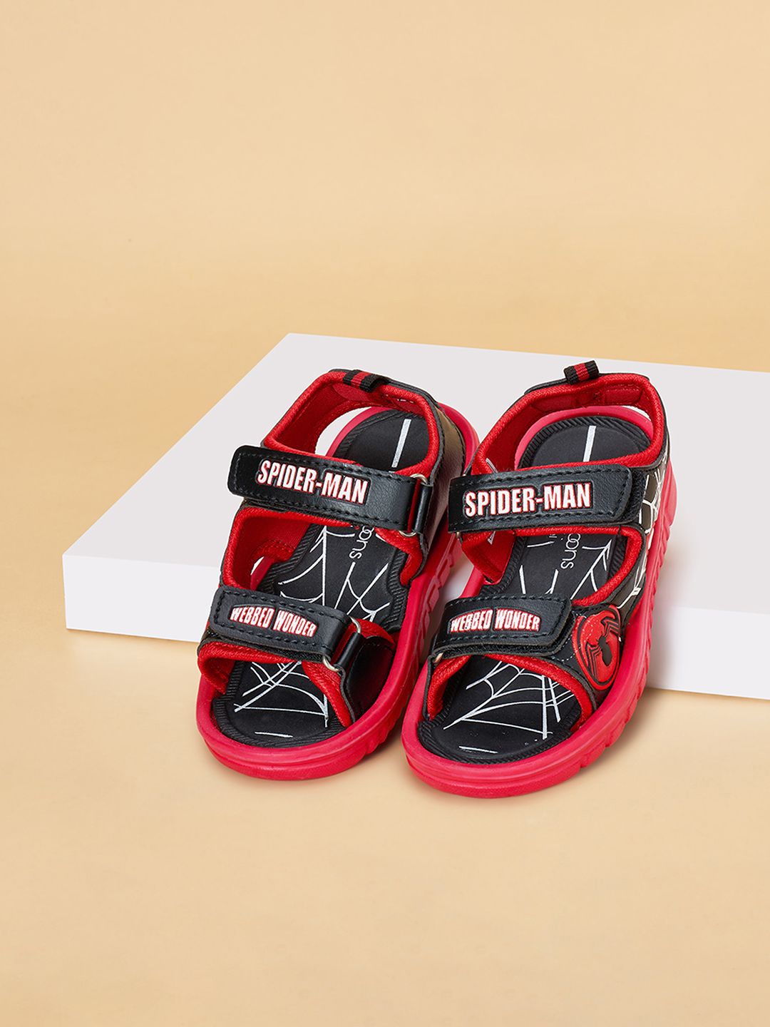 

Pantaloons Junior Boys Casual Sports Sandals, Red
